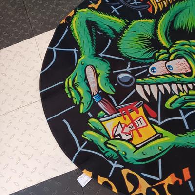 RAT FINK THROW RUG