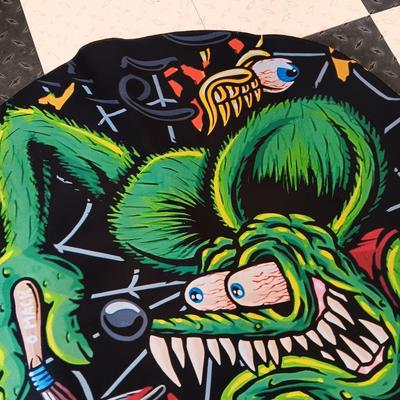 RAT FINK THROW RUG
