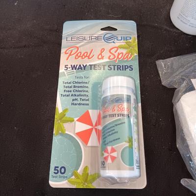 NEW HOT TUB CHEMICALS AND ACCESSORIES
