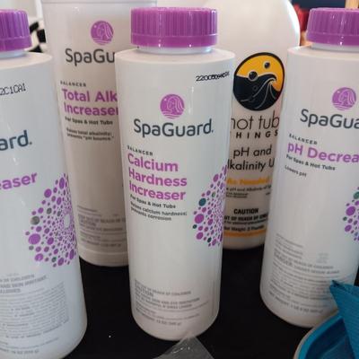 NEW HOT TUB CHEMICALS AND ACCESSORIES