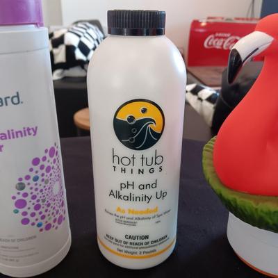 NEW HOT TUB CHEMICALS AND ACCESSORIES