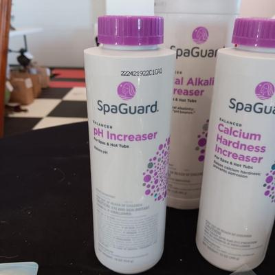 NEW HOT TUB CHEMICALS AND ACCESSORIES