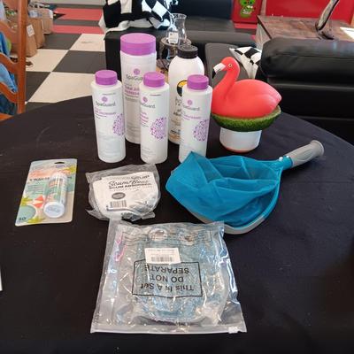NEW HOT TUB CHEMICALS AND ACCESSORIES
