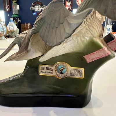 DUCKS UNLIMITED JIM BEAM DECANTERS