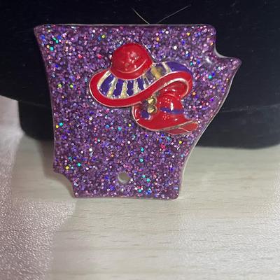 Arkansas red hat society charm