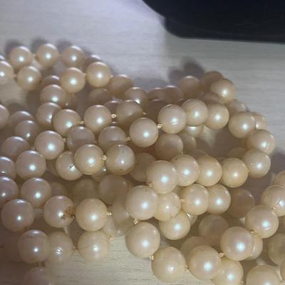 Fake pearl bead chain