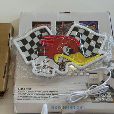 COOL ASS MR. HORSE POWER LED SIGN AND LED MAN CAVE SIGN