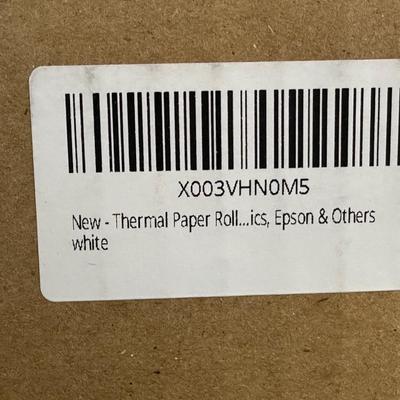 THERMAL PAPER ROLLS FOR EPSON AND OTHER REGISTERS, PRICE TAGS AND A BINDER