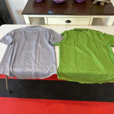 2 NEW MEN'S SHIRTS XL
