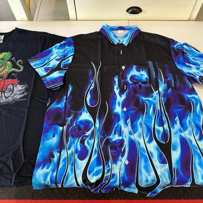 2 NEW MEN'S SHIRTS MEDIUM