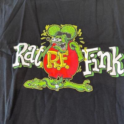 2 RAT FINK T-SHIRTS SIZE LARGE