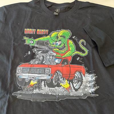 2 RAT FINK T-SHIRTS SIZE LARGE