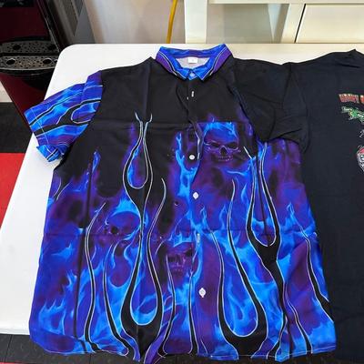 2 NEW MEN'S SHIRTS SIZE L