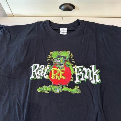 2 RAT FINK T-SHIRTS XL