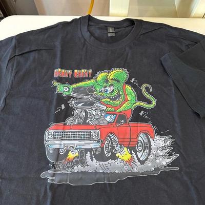 2 NEW RAT FINK T-SHIRTS XL