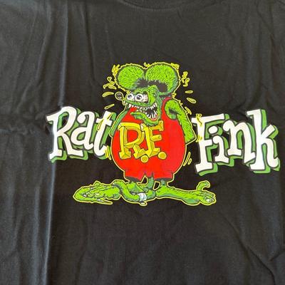 RAT FINK T-SHIRT 3XL AND BALL CAP