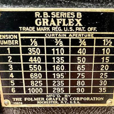 Folmer Graflex RB Series B Camera