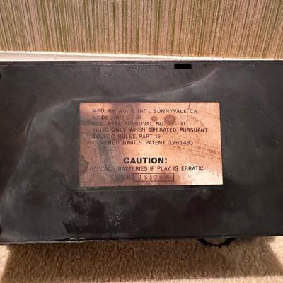 Vintage 70's Super Pong ATARI Video Game Console System