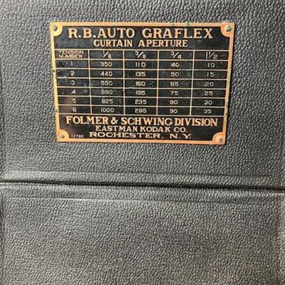 Graflex R-B Auto Large Format Camera