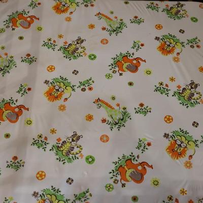 Vintage Wooden Folding Playpen