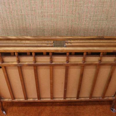 Vintage Wooden Folding Playpen