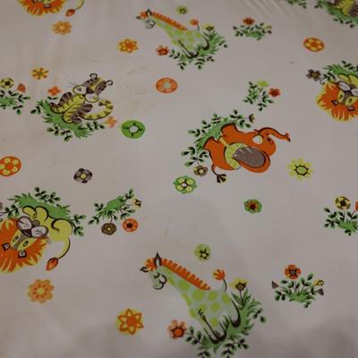 Vintage Wooden Folding Playpen