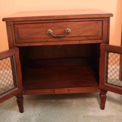 Davis Cabinet Company Walnut Nightstand
