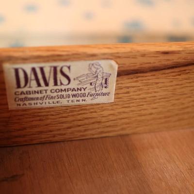 Davis Cabinet Company Walnut Nightstand