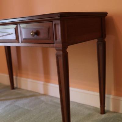 Davis Cabinet Company Three Drawer Desk/Table