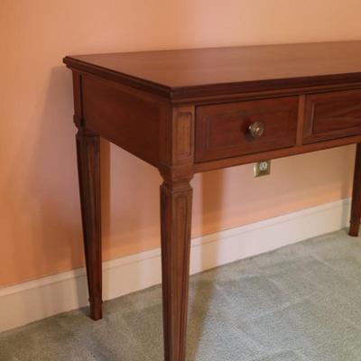 Davis Cabinet Company Three Drawer Desk/Table
