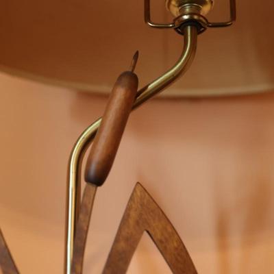 Wood Mallard Decoy Table Lamp