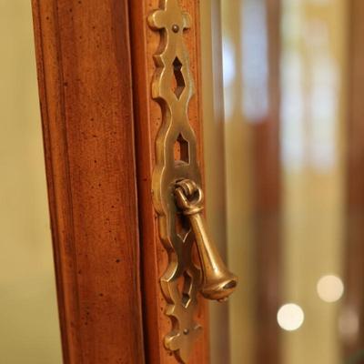 Illuminated Curio Cabinet