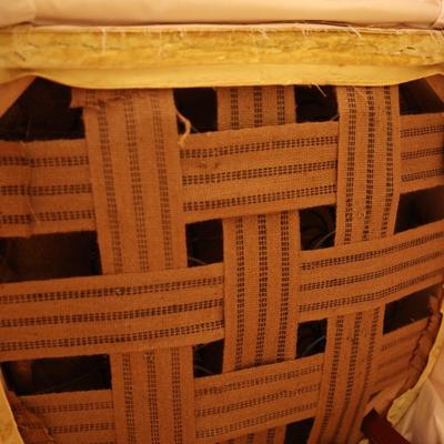 Velvet Yellow Casual Chair (See Details)