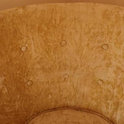 Velvet Yellow Casual Chair (See Details)