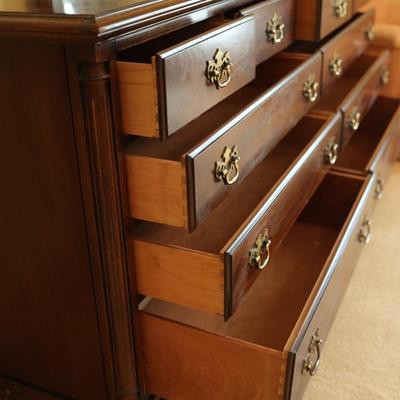 American Drew Ten Drawer Chest of Drawers
