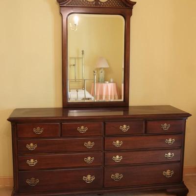 American Drew Ten Drawer Chest of Drawers