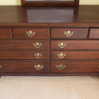 American Drew Ten Drawer Chest of Drawers