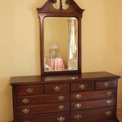American Drew Ten Drawer Chest of Drawers