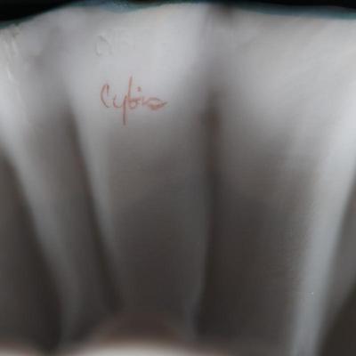 CYBIS Fine Porcelain Sculpture with Book Included