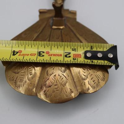 Brass Ashtray and Silent Butler, India
