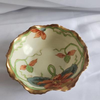 Limoges Gold Rimmed Bowl