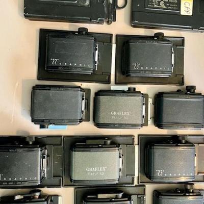 Lot Of 13 Vintage Graflex Roll Holders