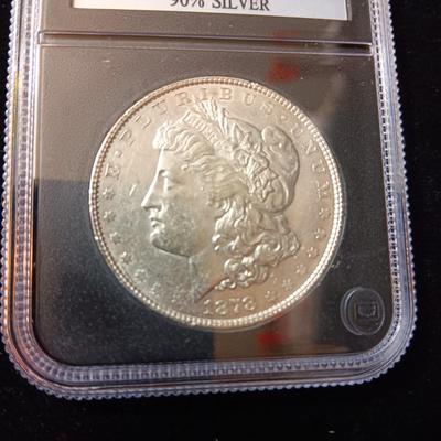 1878 UNC MORGAN SILVER DOLLAR