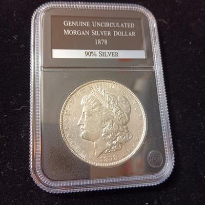 1878 UNC MORGAN SILVER DOLLAR
