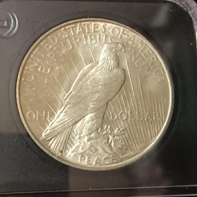 1922 UNC PEACE SILVER DOLLAR