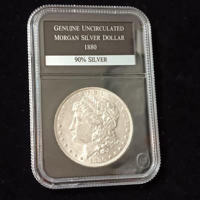 1880 UNC MORGAN SILVER DOLLAR