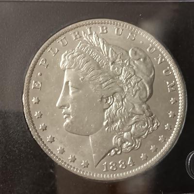 1884 UNC MORGAN SILVER DOLLAR