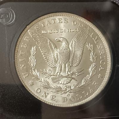 1885 UNC MORGAN SILVER DOLLAR