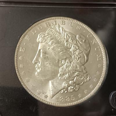 1885 UNC MORGAN SILVER DOLLAR