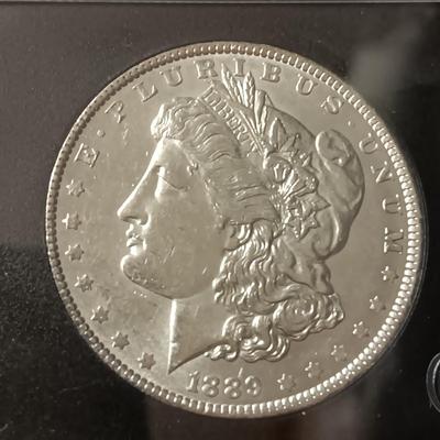 1889 UNC MORGAN SILVER DOLLAR